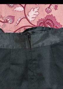 Chic Black Tiered Skirt