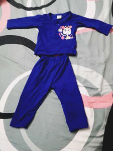 Cute Blue Baby Jumpsuit