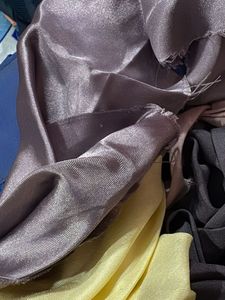 Assorted Silk Fabric Scraps