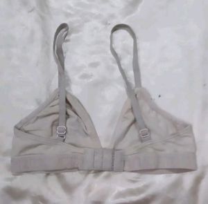 Comfortable Light Grey Bra
