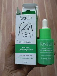foxtale AHA BHA exfoliating serum