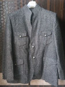 Stylish Grey Nehru Jacket