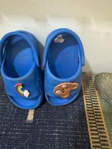 Cute Blue Clogs for Kids
