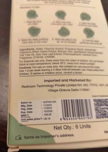 Sanfe Deep Purifying Nose Strips