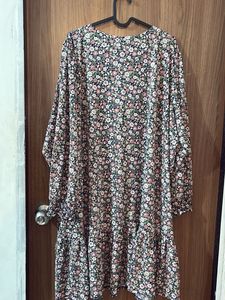Floral Print Midi Dress