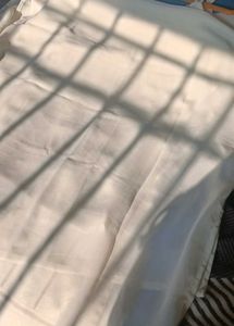 Elegant White Chikankari Dress Material