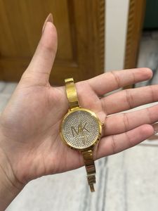Michael Kors Watch - Gold mirror copy