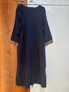 Beautiful Navy Blue Kurta Set