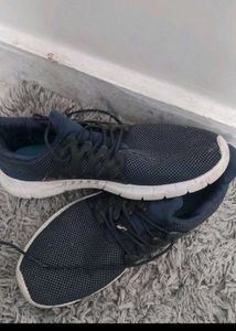 Blue &amp; Black Sneakers