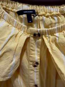 Yellow Button-Down Dress