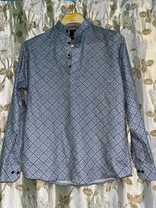 Printed Men's Kurta Shirt