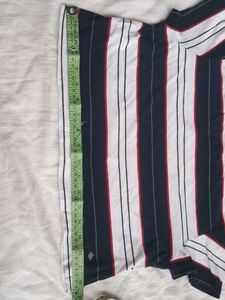 Striped Round Neck T-Shirt