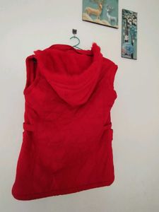 Red Sleeveless Vest❤🎀