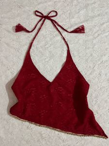 Combo of desi baddie halter tops