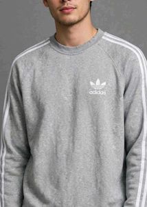 Adidas Grey mens sweatshirt
