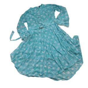 Girls' Light Blue Dress