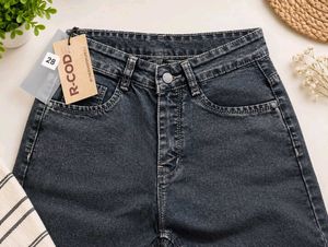 Korean Grey Denim Jeans (Women)