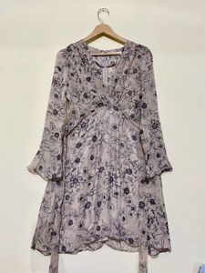 Floral Print Mini Dress