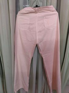 Off White Wide Leg Pants