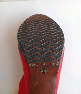 Red Slingback Heels