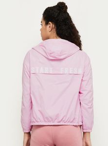 Max Pink Hooded Lightweight Jacket