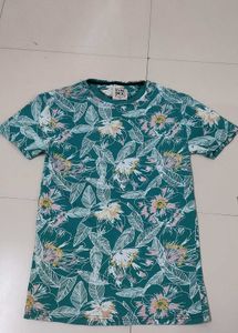 Men's Floral Print T-Shirt