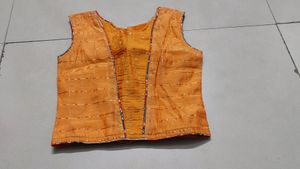 Girl Dhoti crotoptop Set