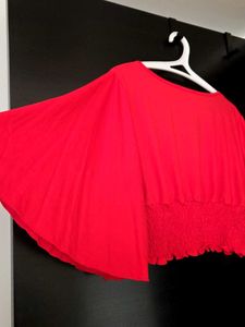 Red Crop Top