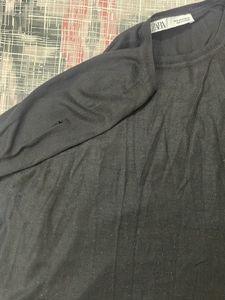 Zara Black Top In M