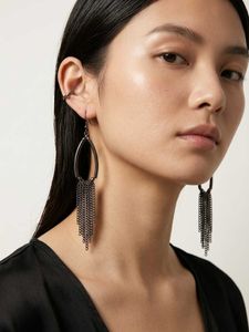Stylish Chain Drop Earrings( export quality)