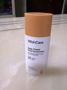 WishCare Daily Tinted Fluid Sunscreen SPF 50+