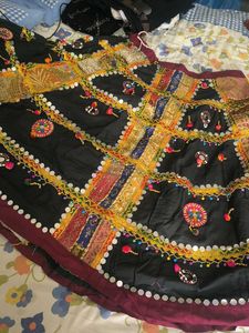 Bohemian Patchwork Ethnic Skirt