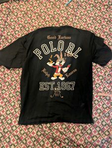 Polo Ralph Lauren Black Crewneck T-Shirt