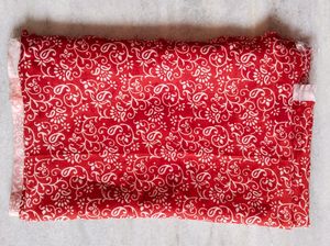❗CHECK DESCRIPTION ❗Red silk Blouse Piece