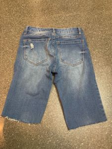 Women's Denim knee length Shorts