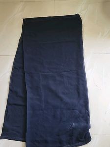 Elegant Navy Blue Saree