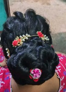 Hair Bun Extension Piece - black