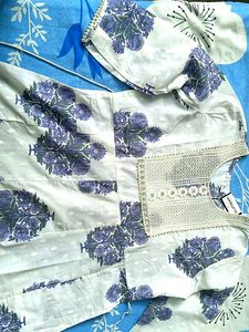 New Floral Print  Anarkali Dress