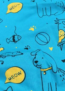 6-7 year Cute Animal Print Baby Pants