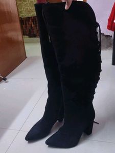 Black Over-the-Knee Boots