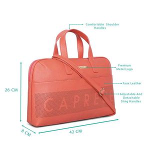 Caprese Orignal Coral Women's Handbag