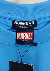 Men's Oversized Bonkers × Marvel T-shirt