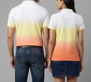 Dip-Dye Polo T-Shirt