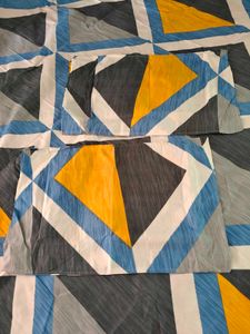 Modern Geometric Print Bedsheet Set