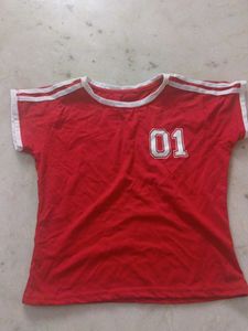 Red Graphic T-Shirt