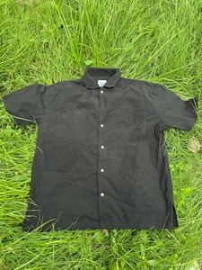Men's Black Short Sleeve Shirt