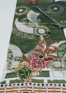 Green Embroidered Kurta Set