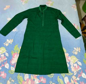 Men's Green Kurta