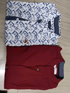kids shirt & Solid Shirts Combo