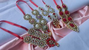 God idol decorative necklace. haar mala for small